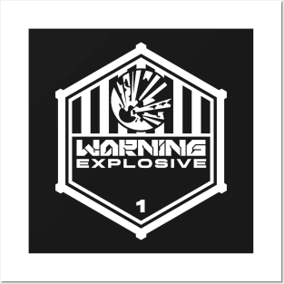 Warning: Explosive Posters and Art